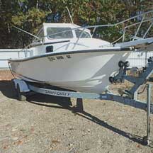 donated boat from Lovettsville, VA