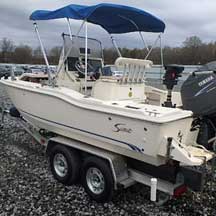 donated boat from Lake Lure, NC